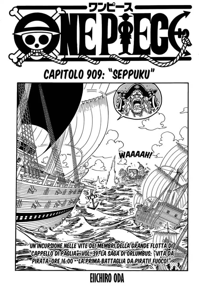 One Piece Capitolo 909 page 4