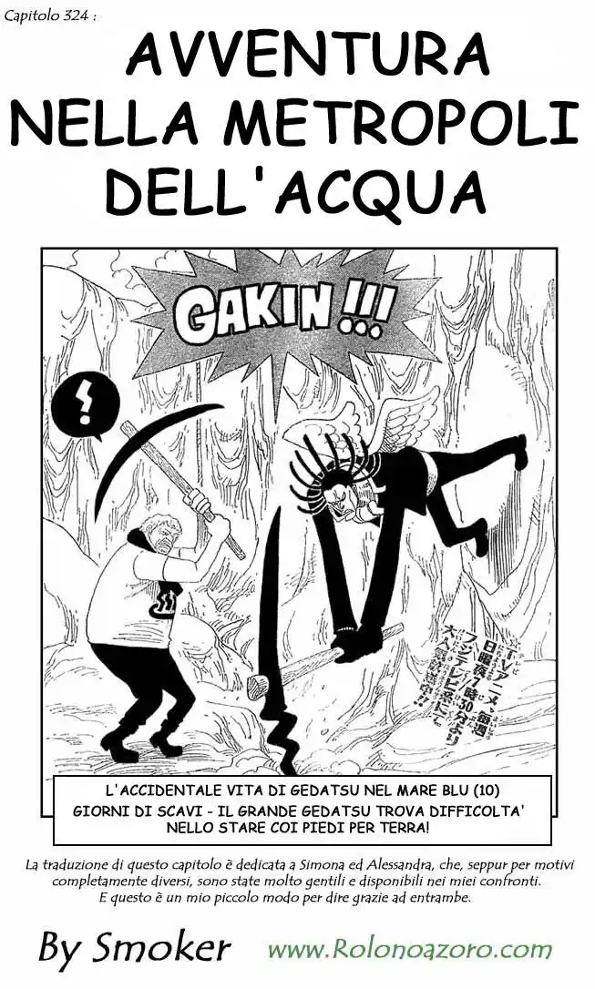 One Piece Capitolo 324 page 1