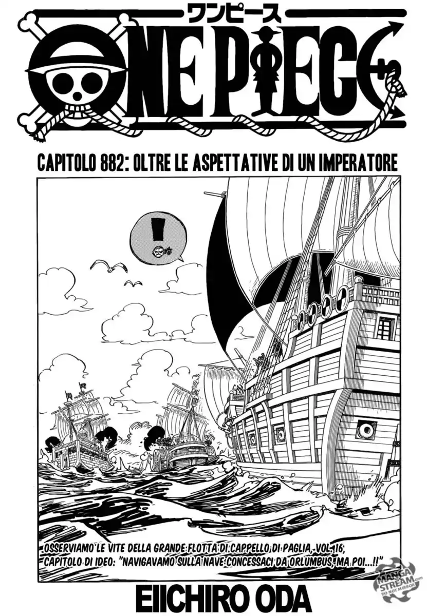 One Piece Capitolo 882 page 2