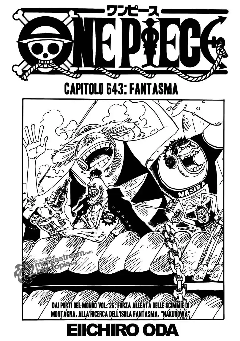 One Piece Capitolo 643 page 1