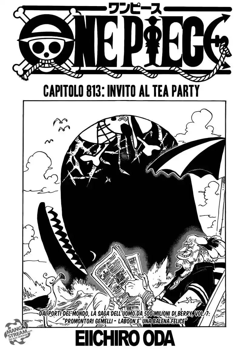 One Piece Capitolo 813 page 2