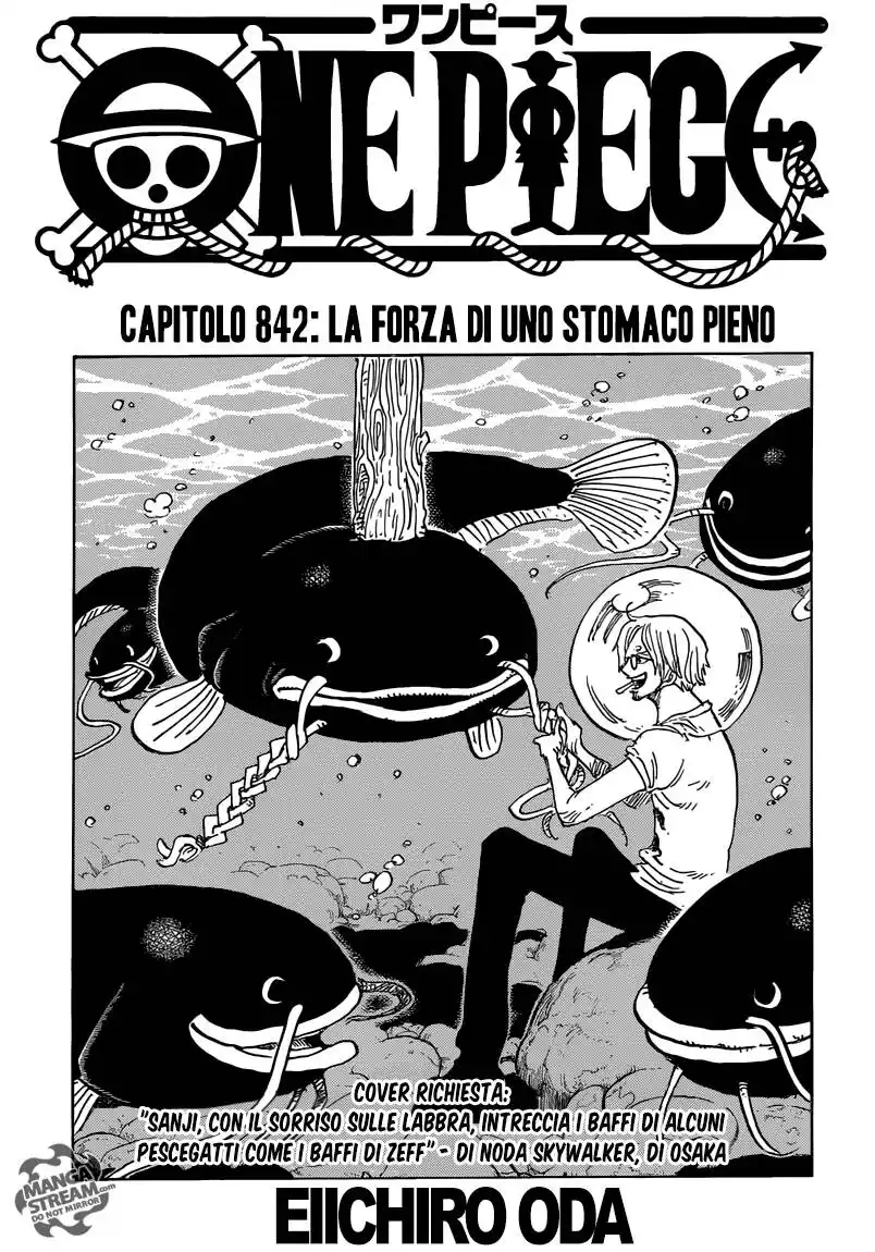 One Piece Capitolo 842 page 2