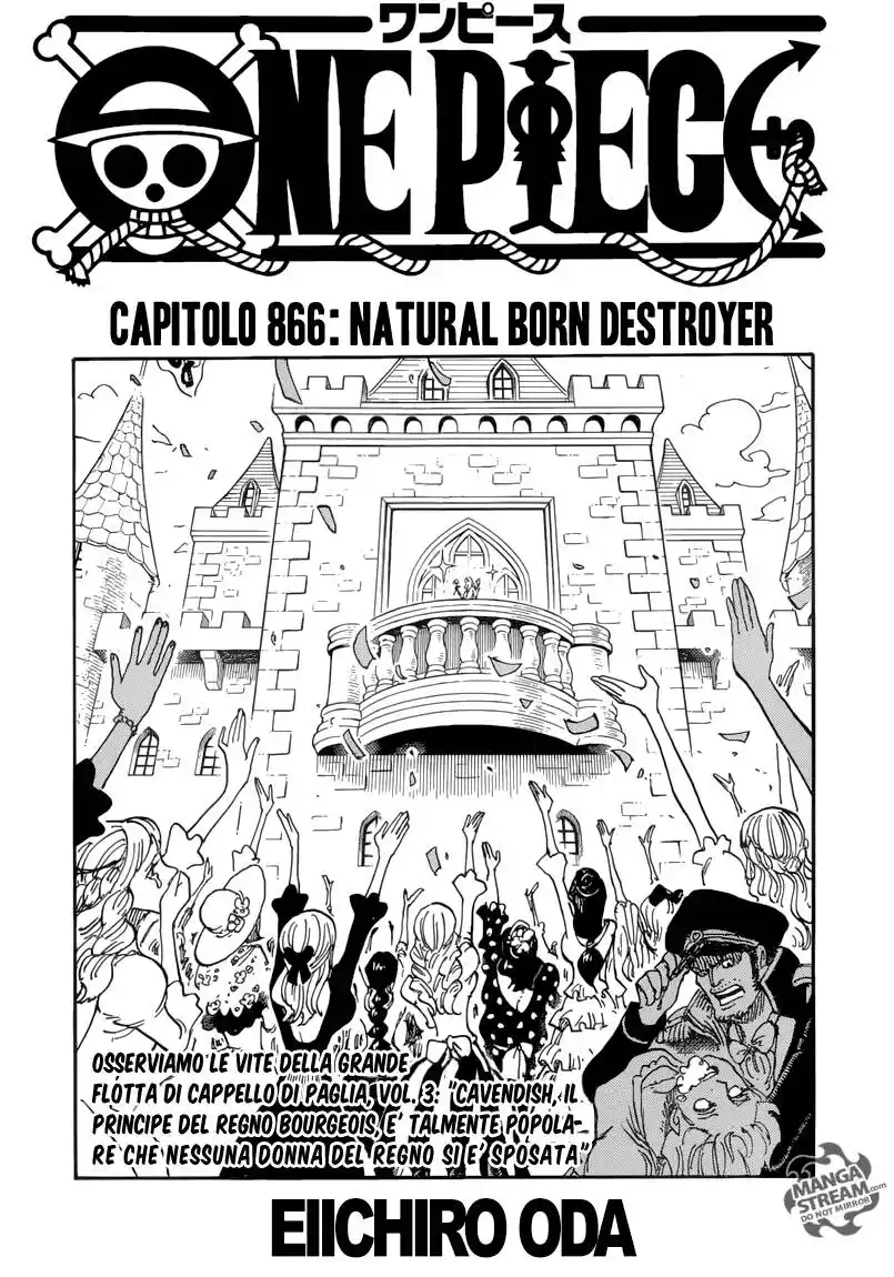 One Piece Capitolo 866 page 2