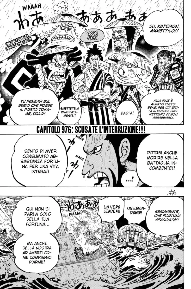 One Piece Capitolo 976 page 4