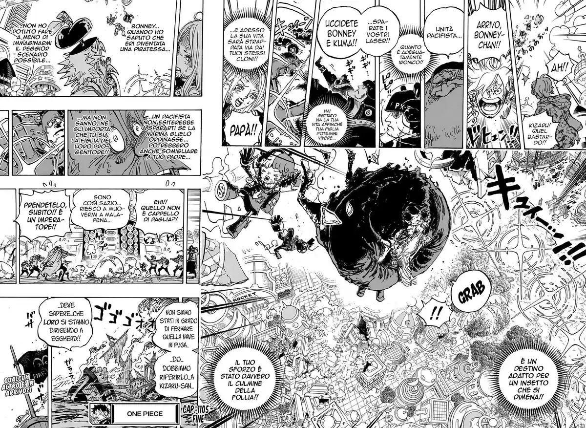 One Piece Capitolo 1105 page 11