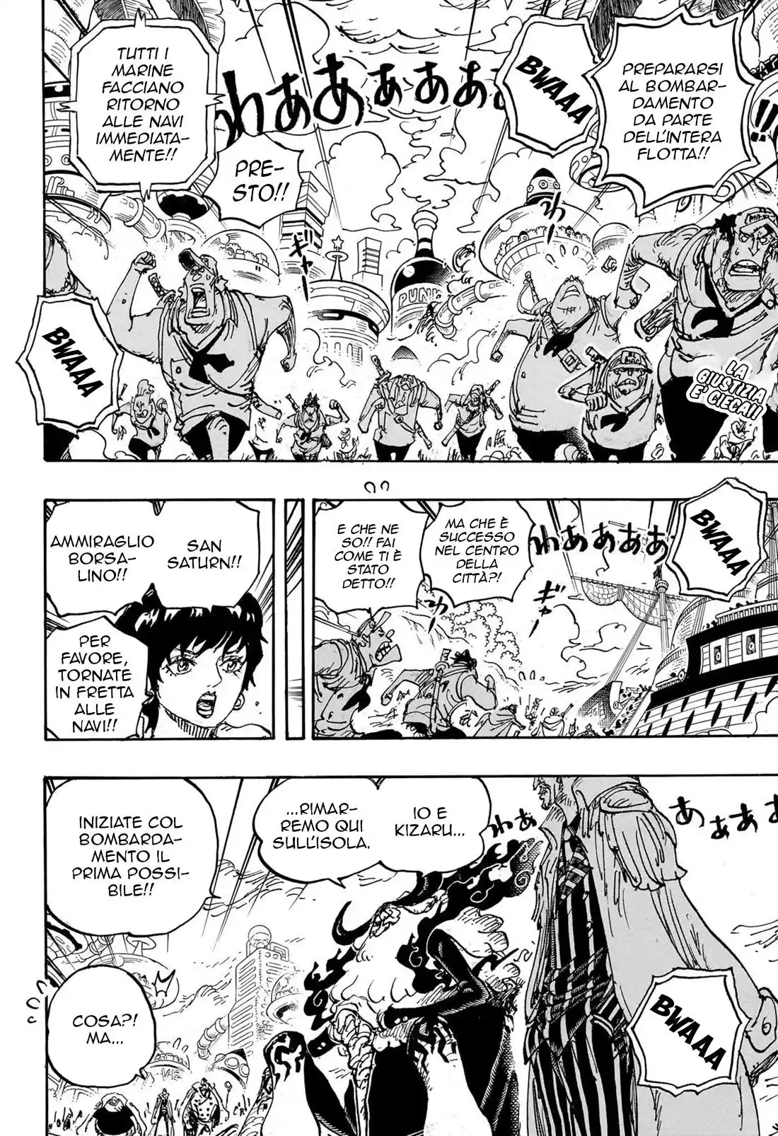 One Piece Capitolo 1105 page 3