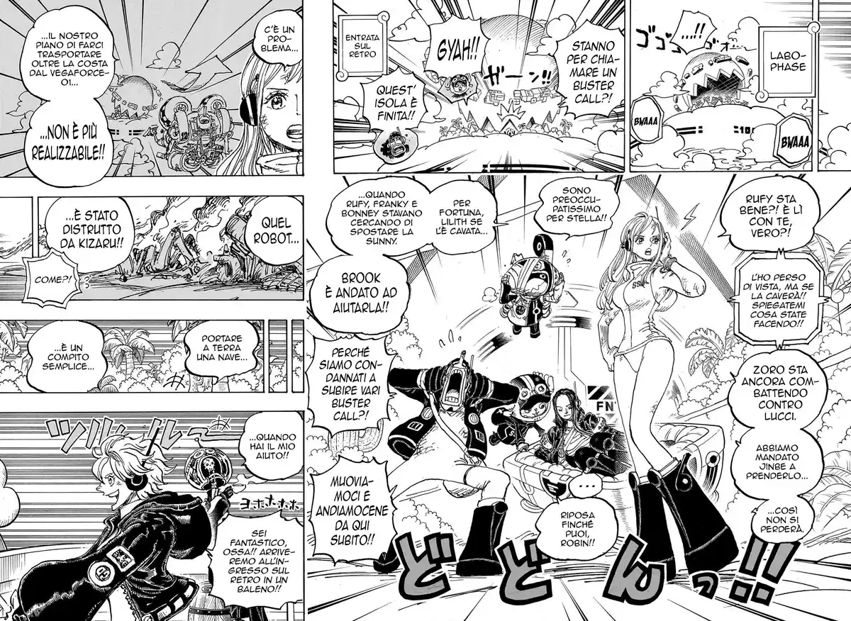 One Piece Capitolo 1105 page 7