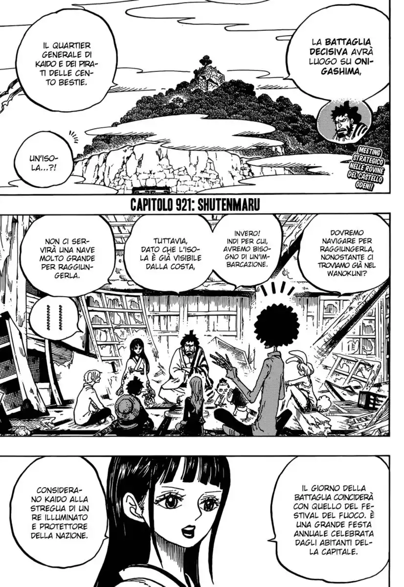 One Piece Capitolo 921 page 4