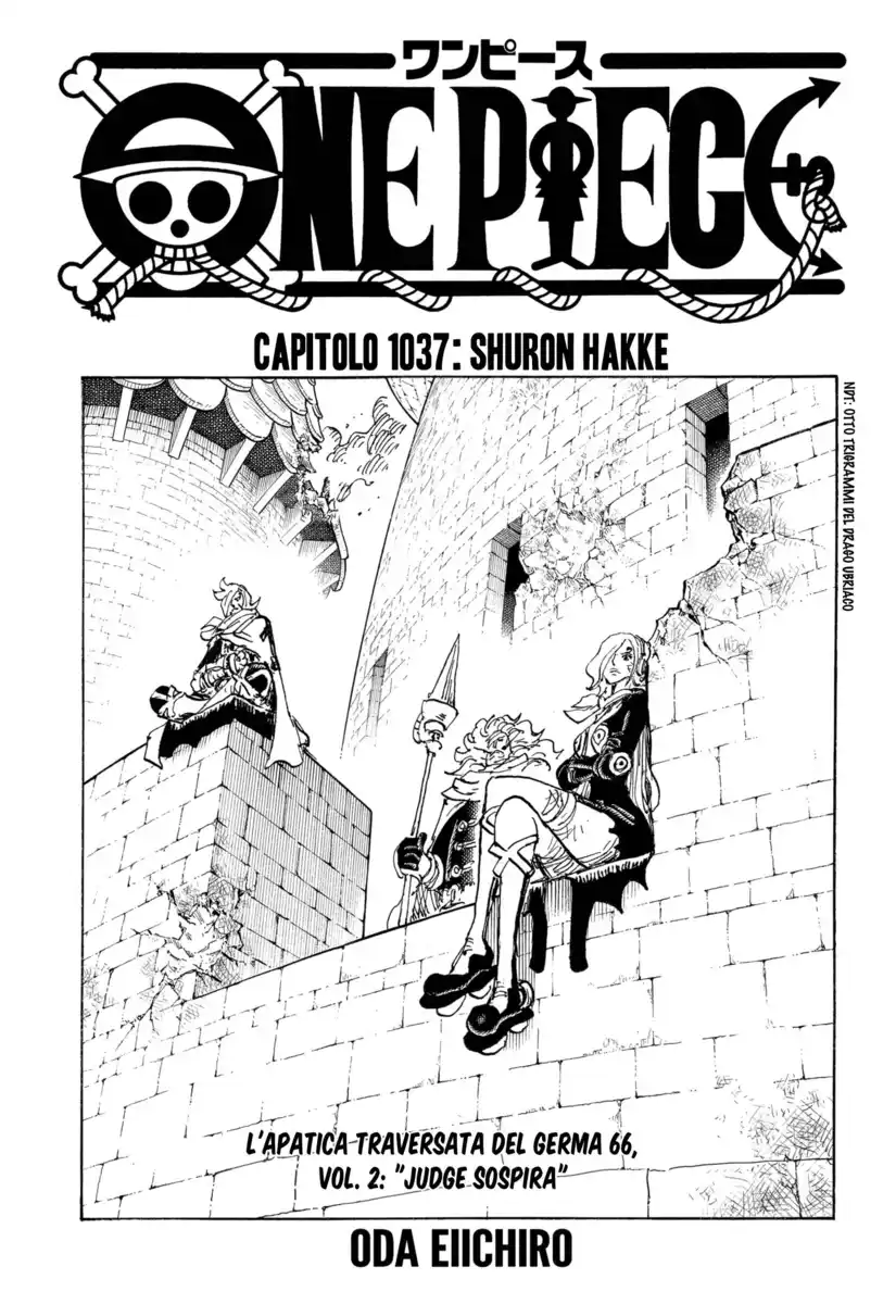 One Piece Capitolo 1037 page 2