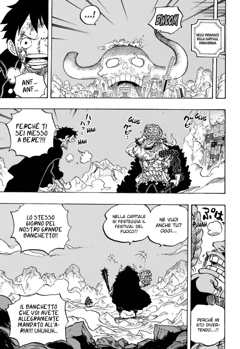 One Piece Capitolo 1037 page 4