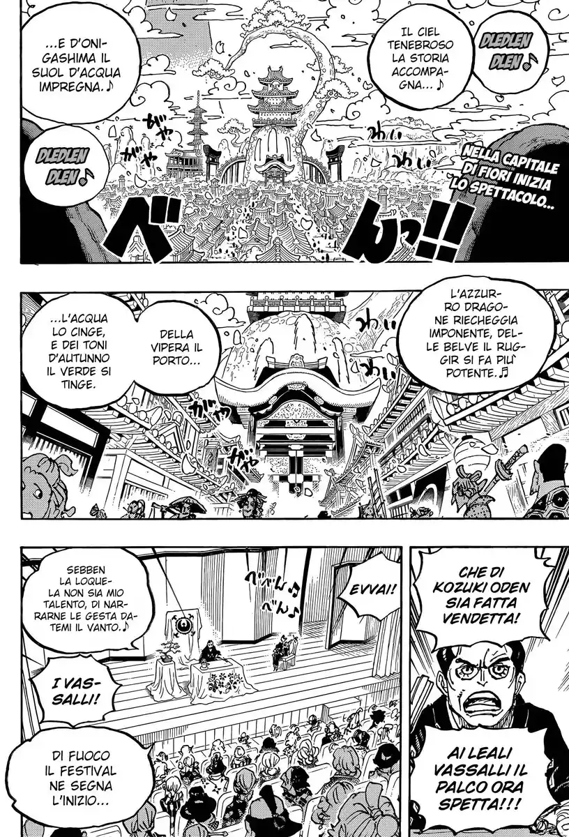 One Piece Capitolo 1057 page 3