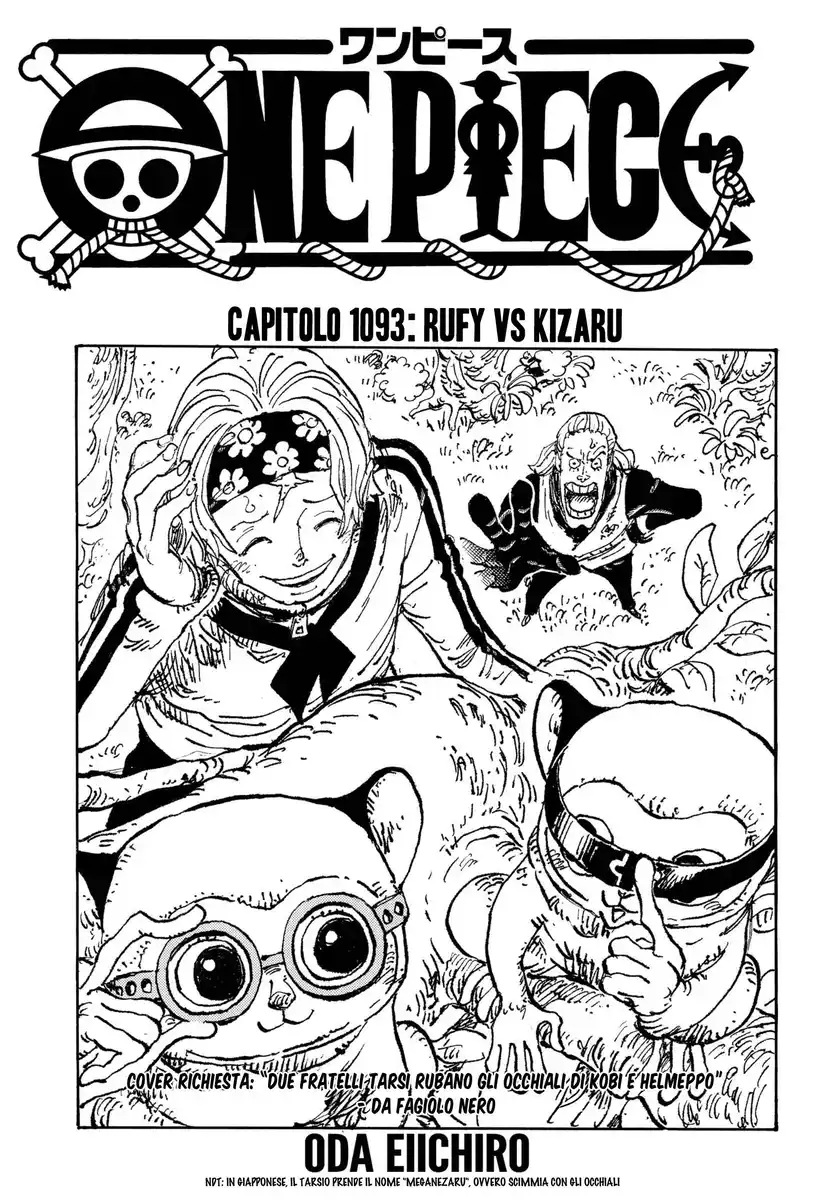 One Piece Capitolo 1093 page 2