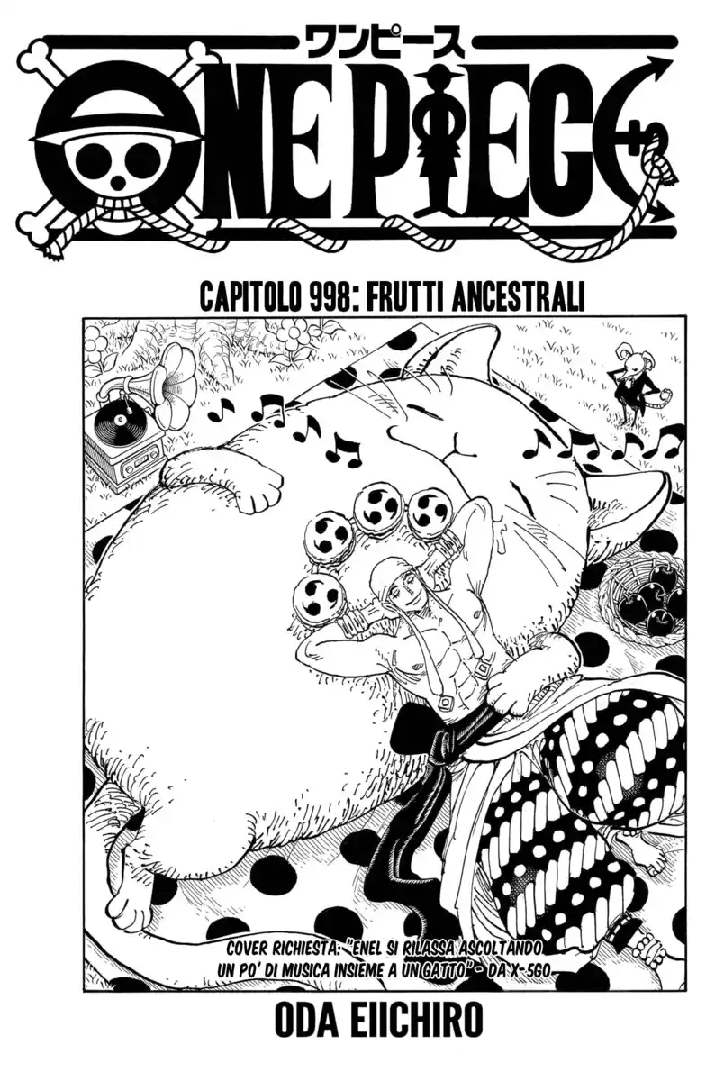 One Piece Capitolo 998 page 2