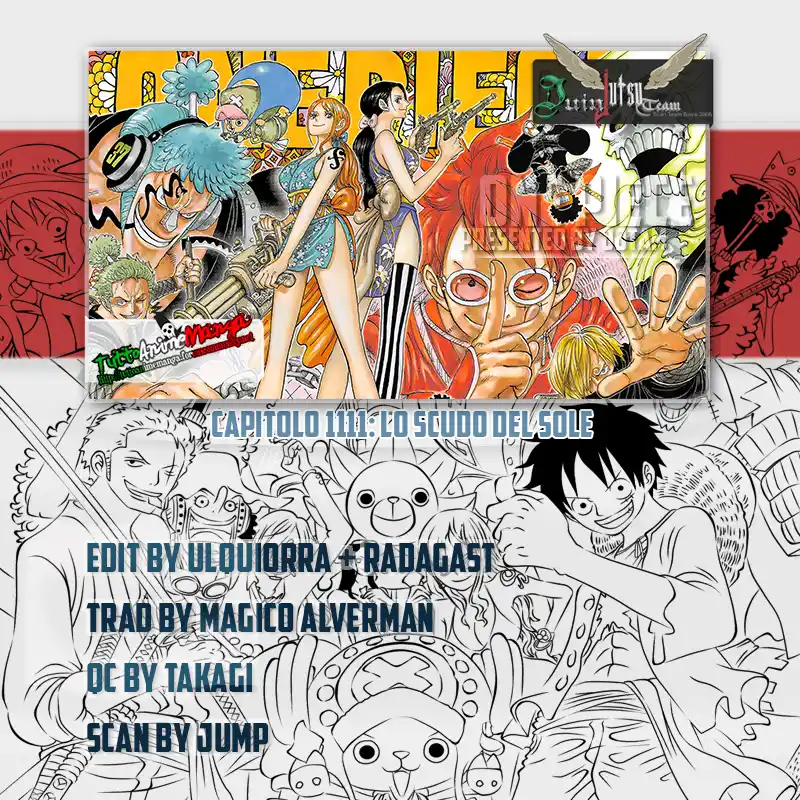 One Piece Capitolo 1111 page 1