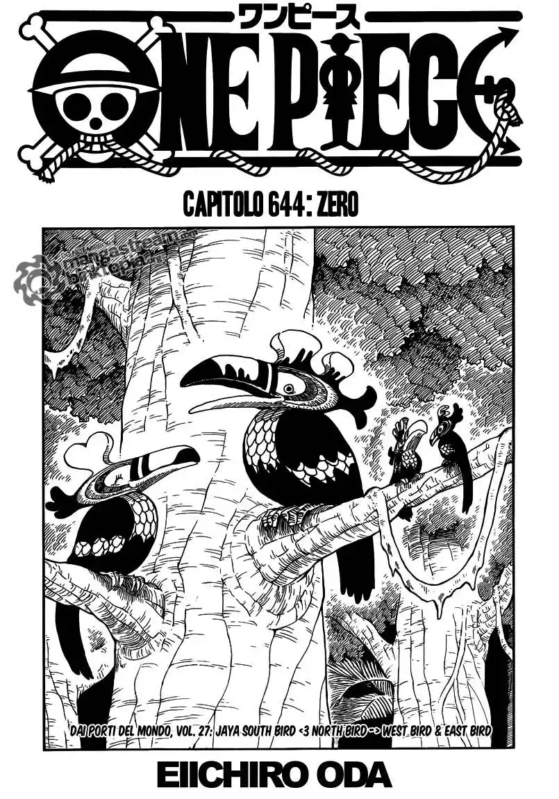 One Piece Capitolo 644 page 1