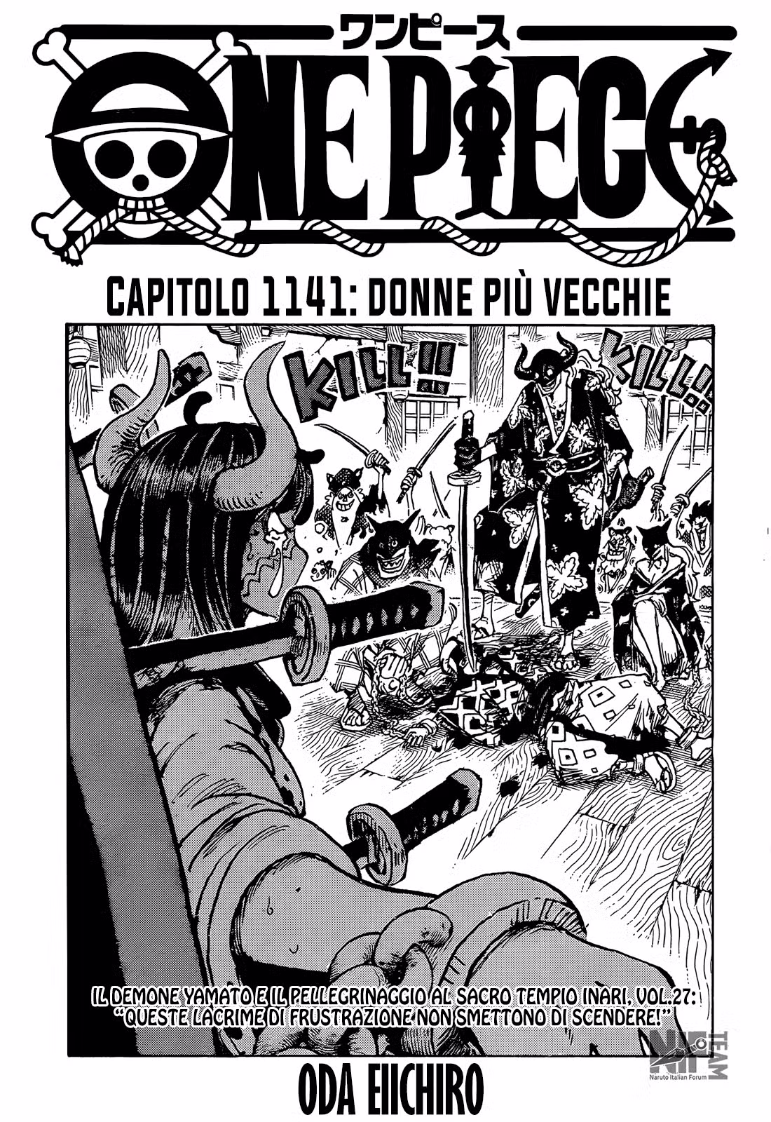 One Piece Capitolo 1141 page 1