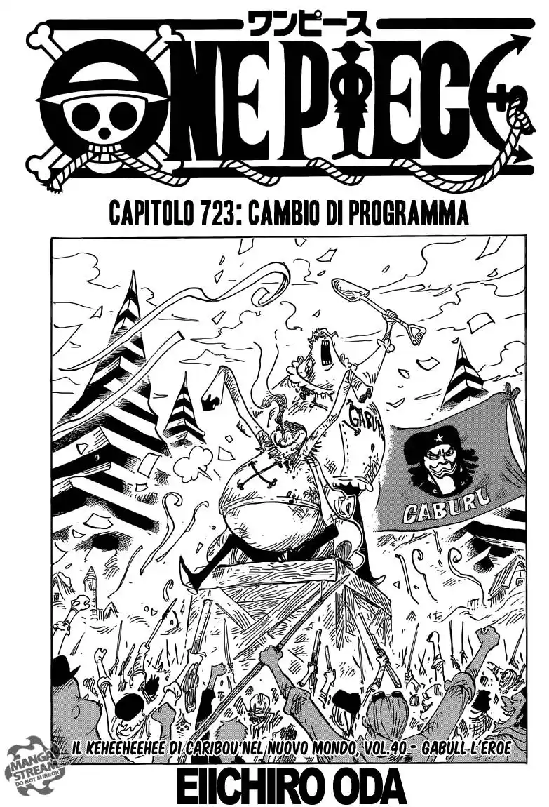 One Piece Capitolo 723 page 2