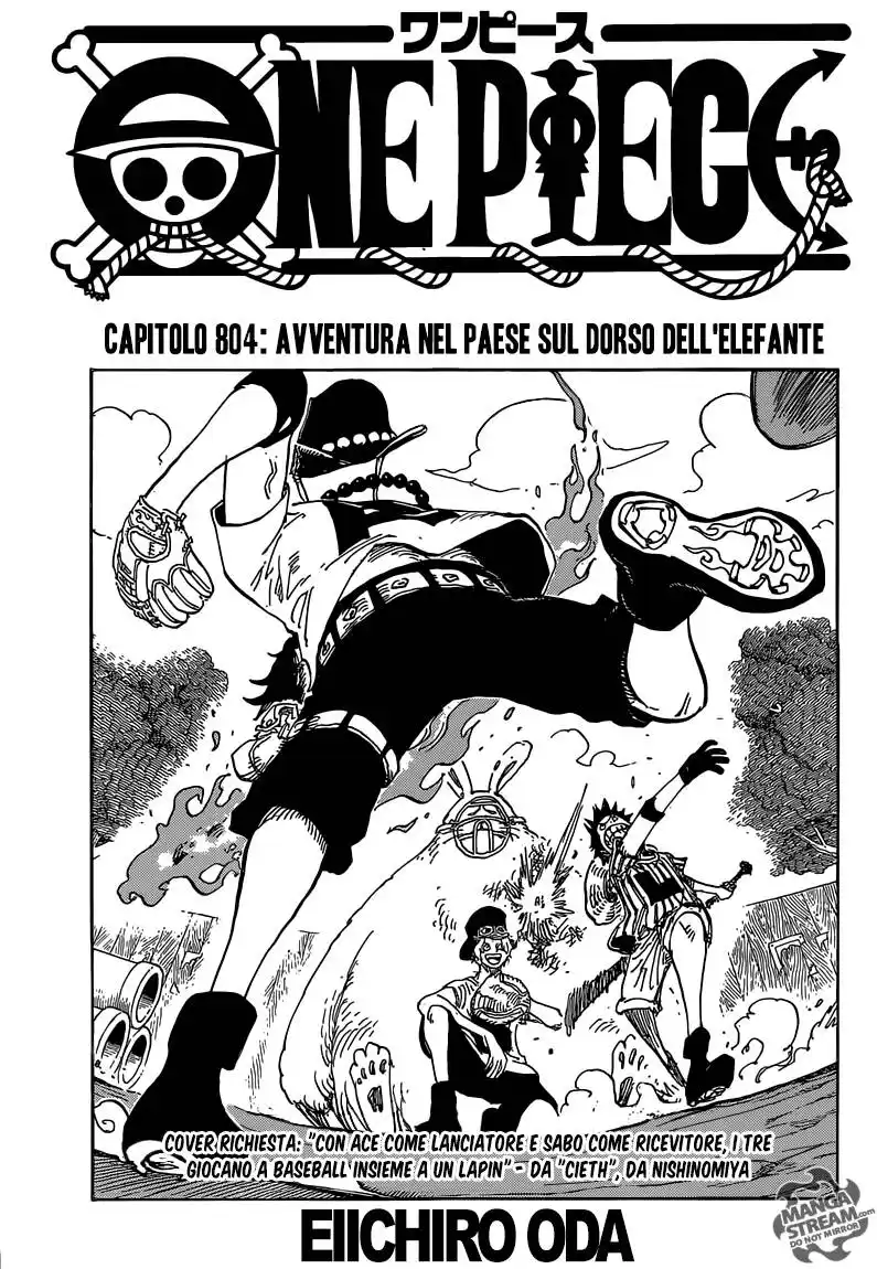 One Piece Capitolo 804 page 2