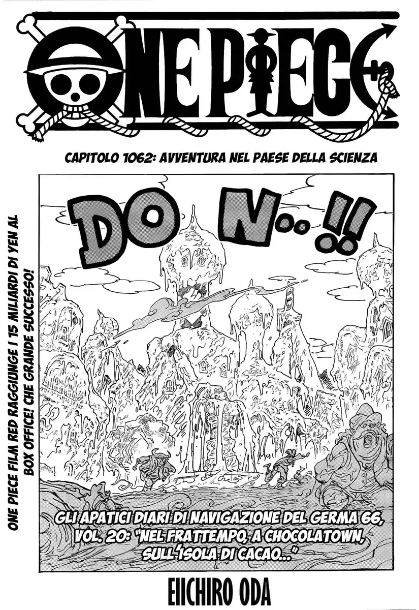 One Piece Capitolo 1062 page 1