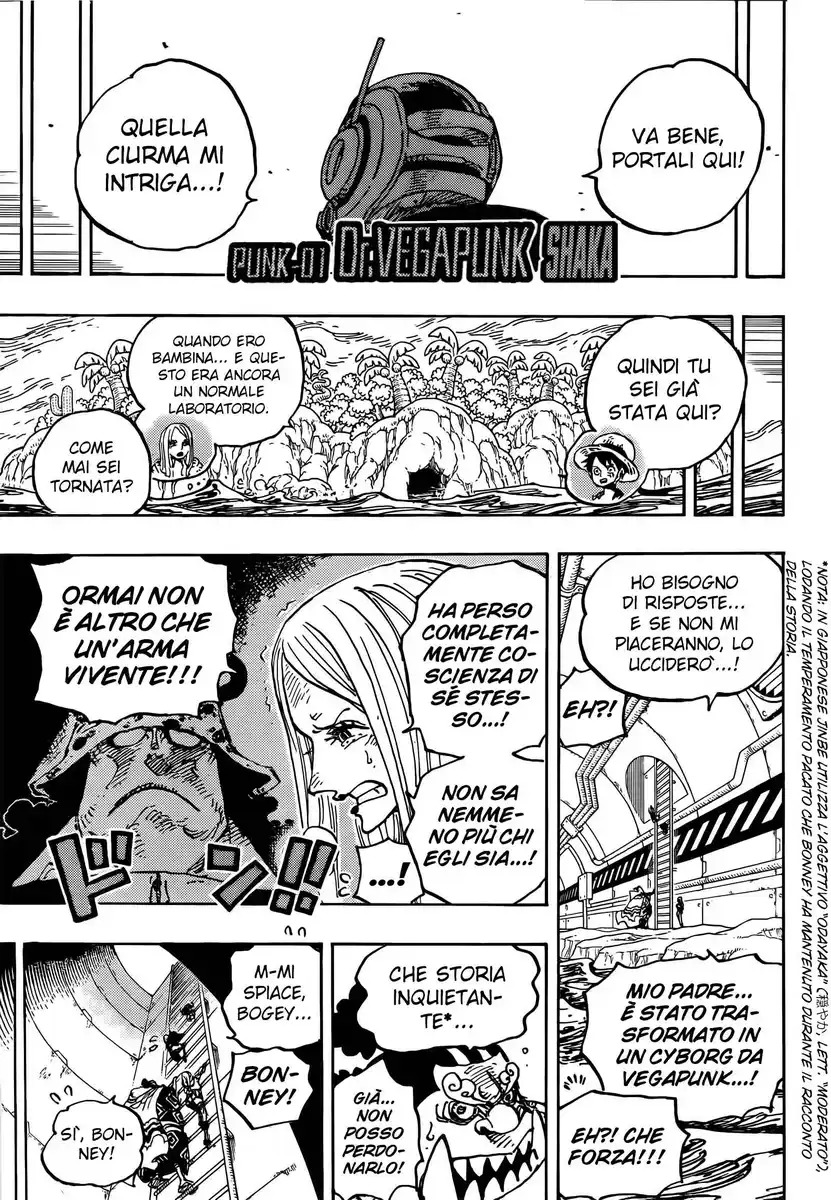 One Piece Capitolo 1062 page 7