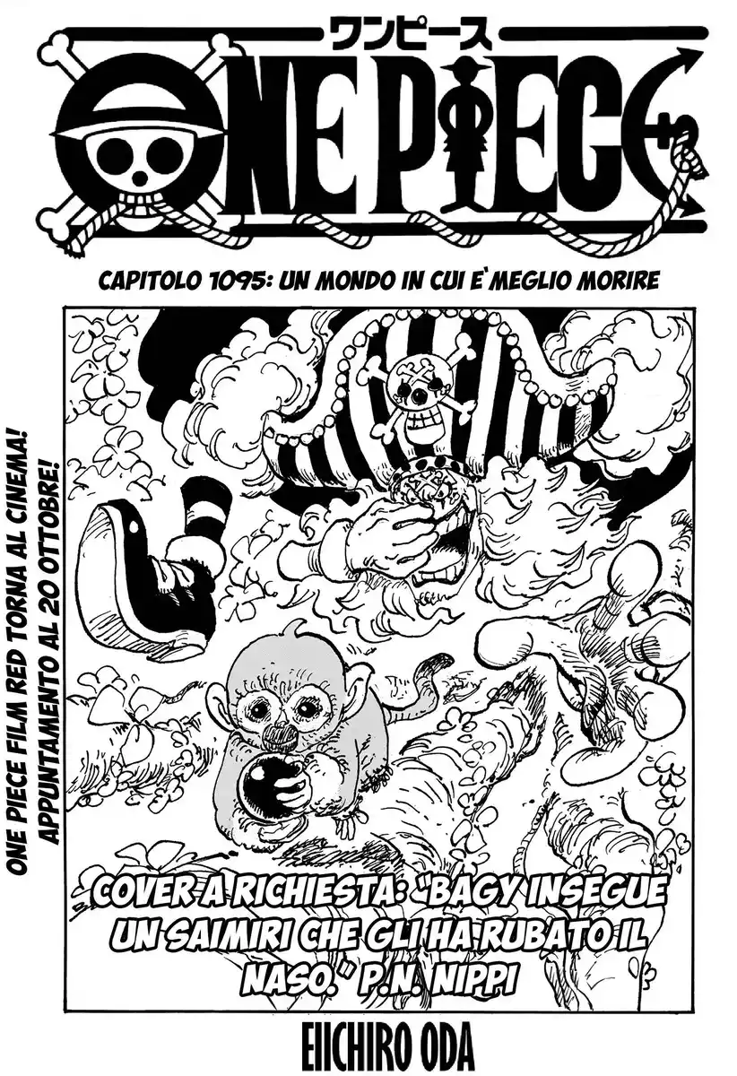 One Piece Capitolo 1095 page 1