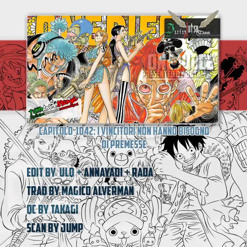 One Piece Capitolo 1042 page 1