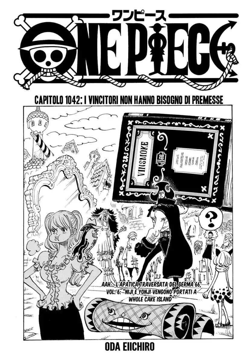 One Piece Capitolo 1042 page 2