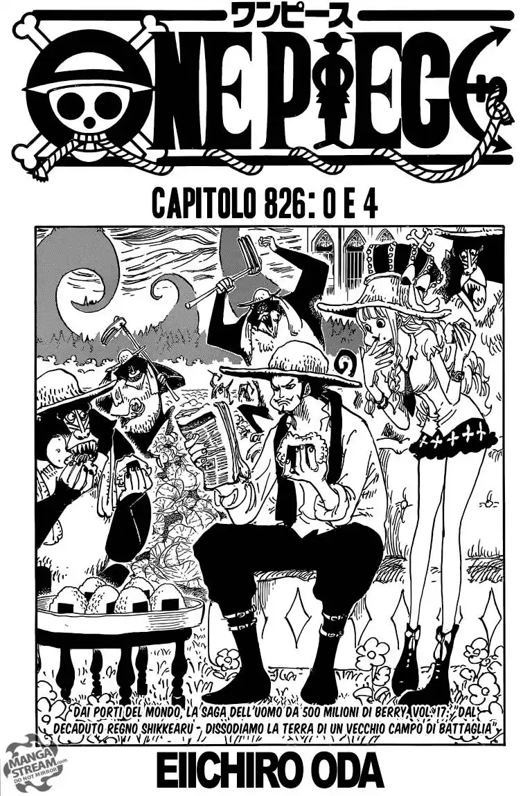 One Piece Capitolo 826 page 2