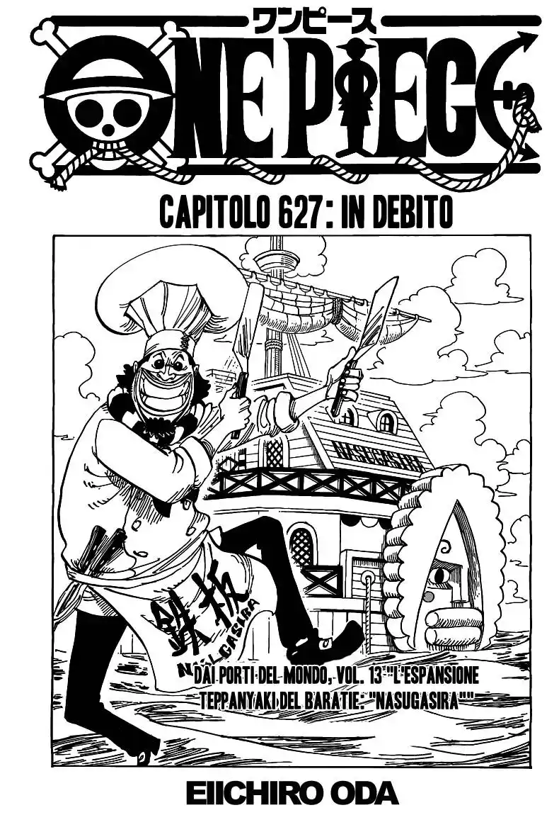 One Piece Capitolo 627 page 1