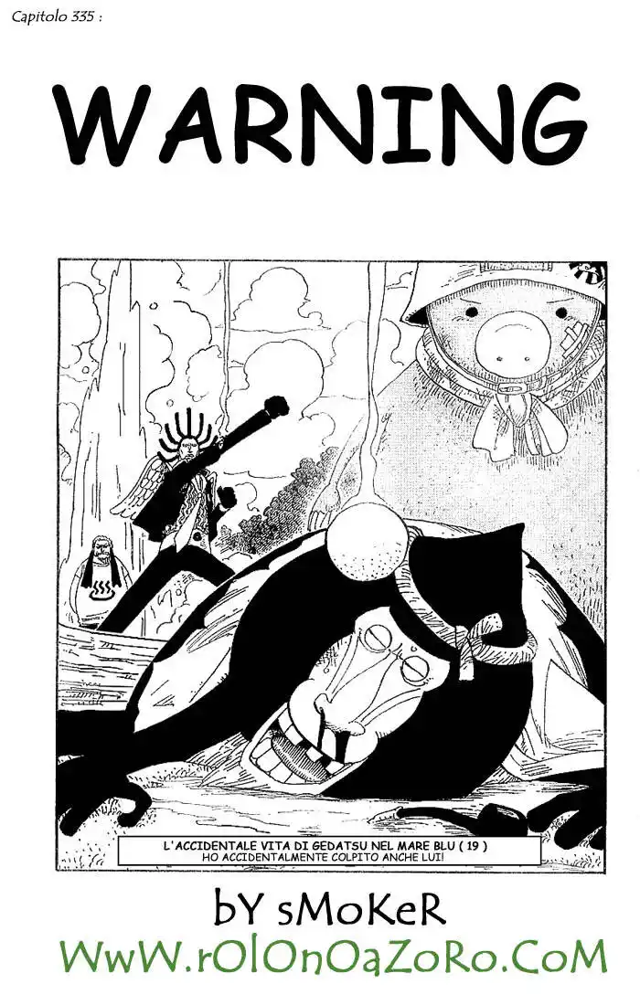 One Piece Capitolo 335 page 1