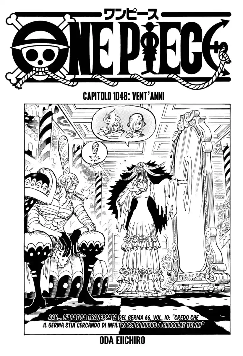 One Piece Capitolo 1048 page 2