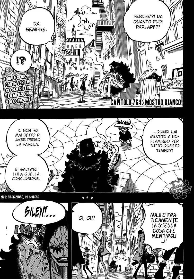 One Piece Capitolo 764 page 4