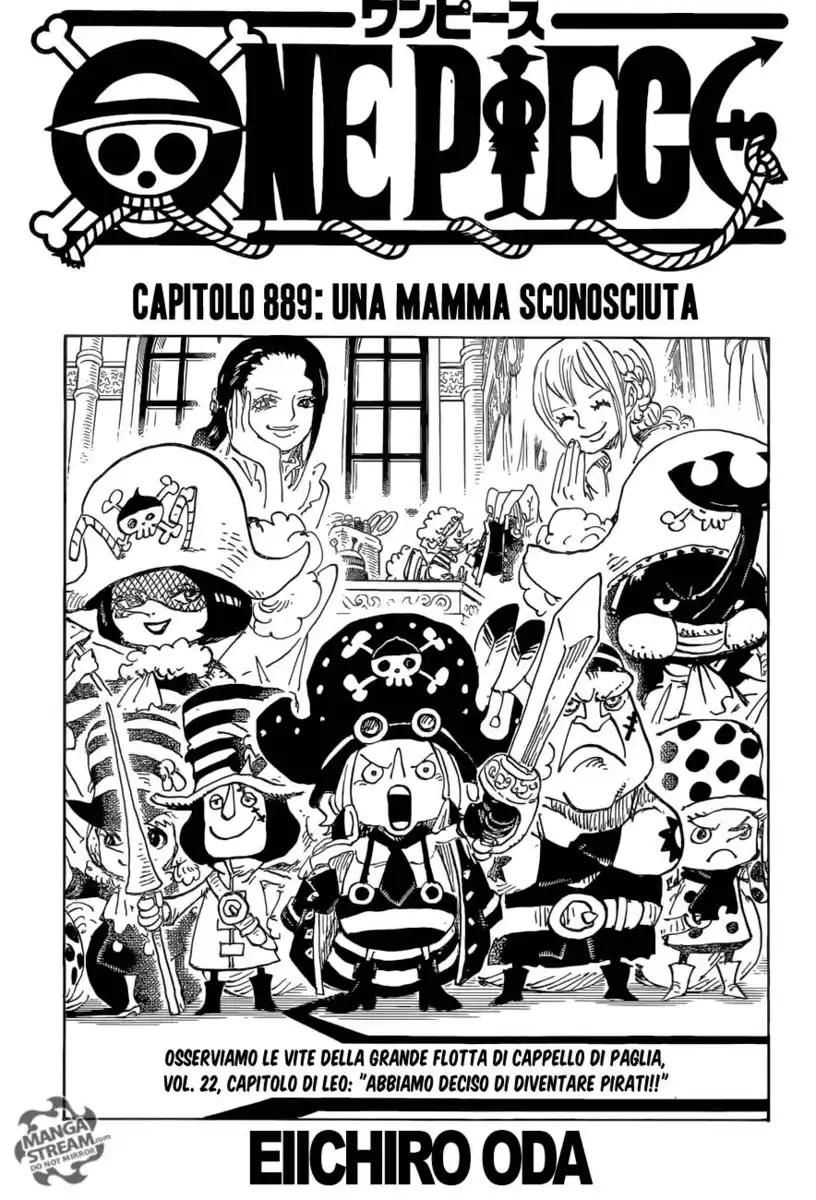 One Piece Capitolo 889 page 2