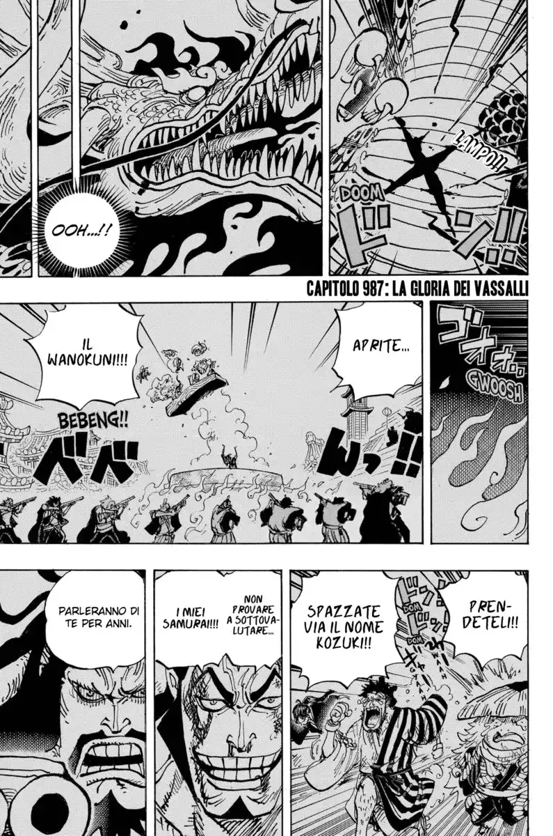 One Piece Capitolo 987 page 4