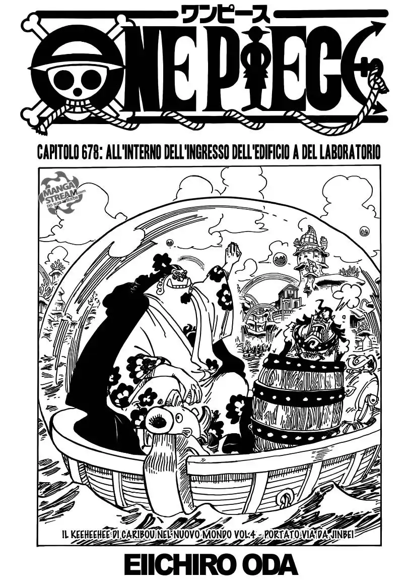 One Piece Capitolo 678 page 1