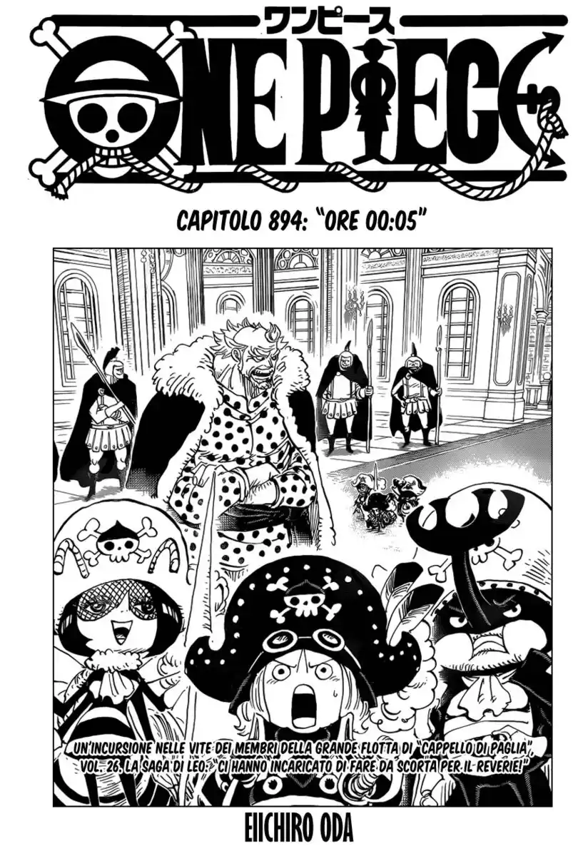 One Piece Capitolo 894 page 2