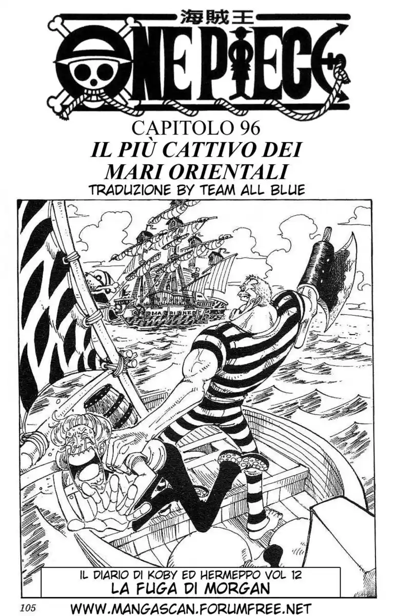 One Piece Capitolo 96 page 1