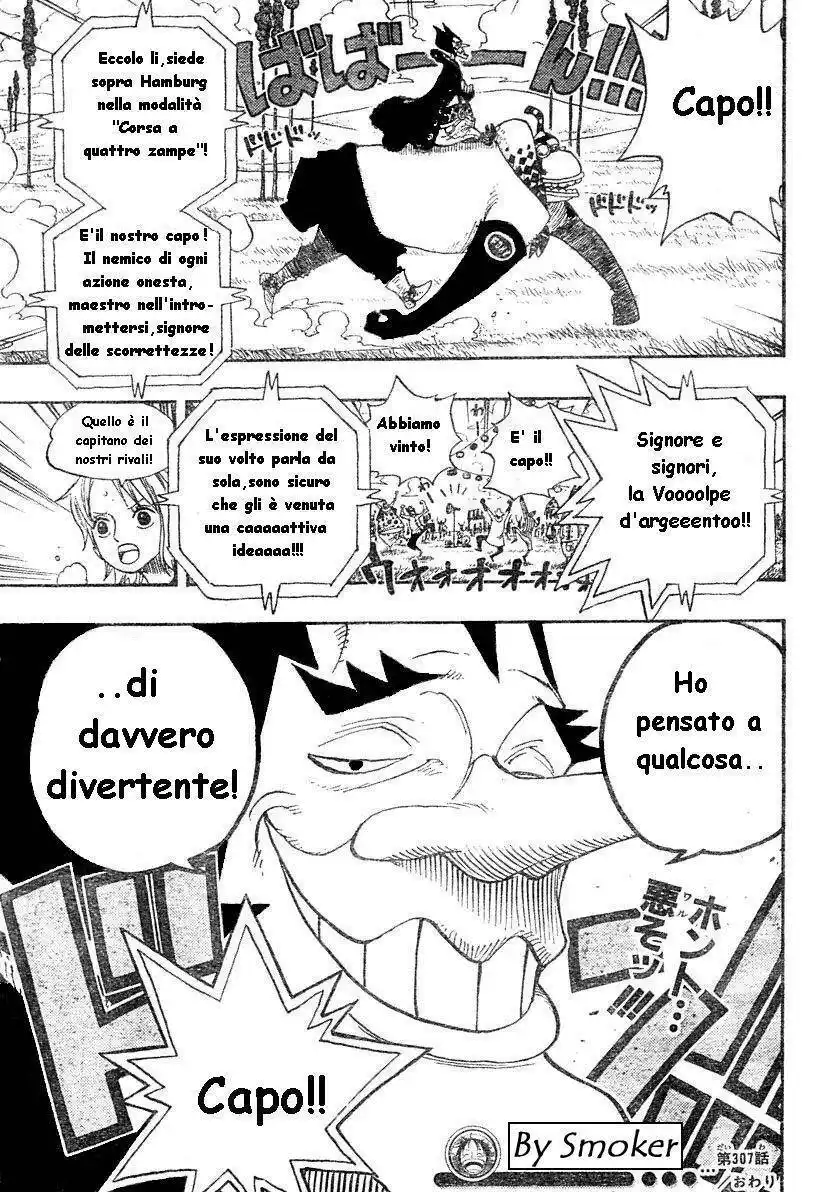 One Piece Capitolo 307 page 19