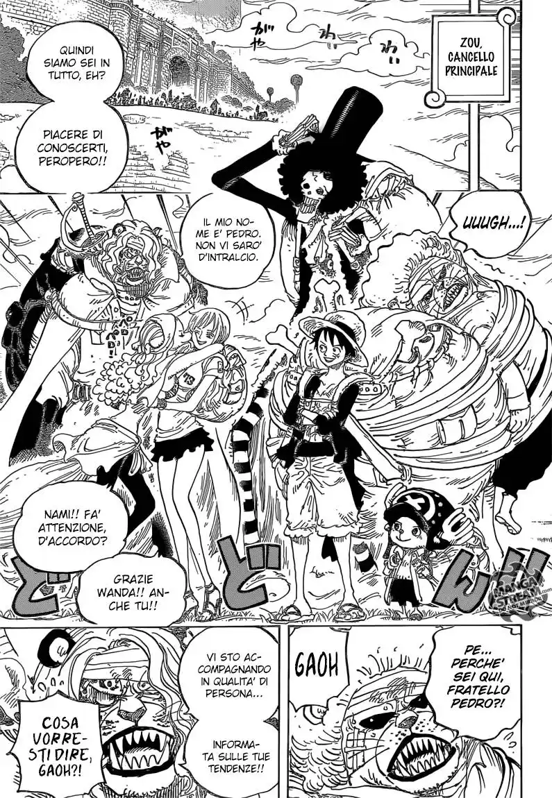 One Piece Capitolo 822 page 14