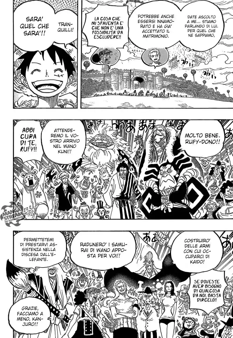 One Piece Capitolo 822 page 15