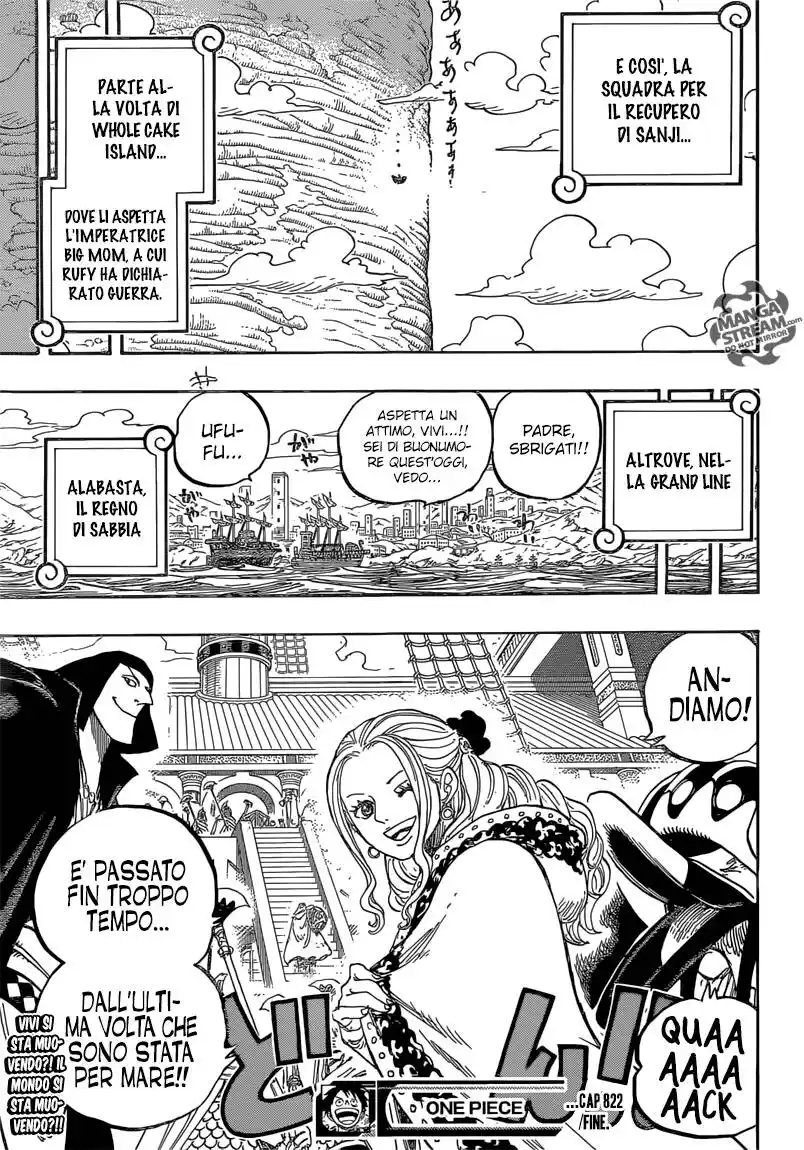 One Piece Capitolo 822 page 18