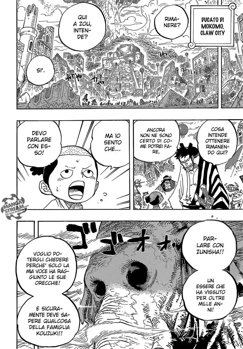 One Piece Capitolo 822 page 5