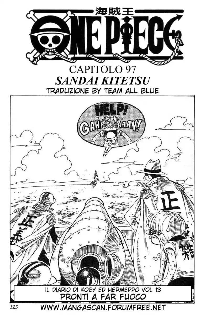 One Piece Capitolo 97 page 1