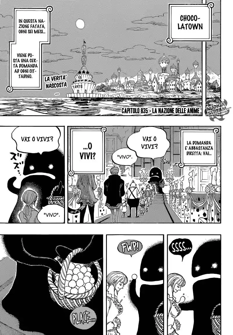 One Piece Capitolo 835 page 6