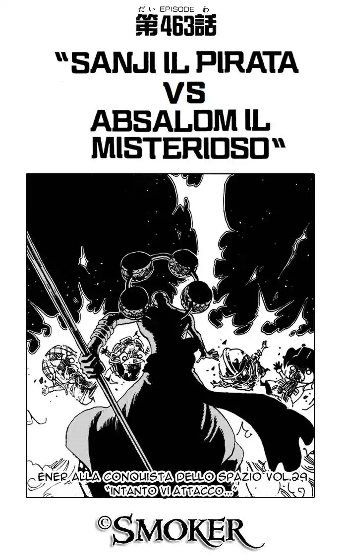 One Piece Capitolo 463 page 1