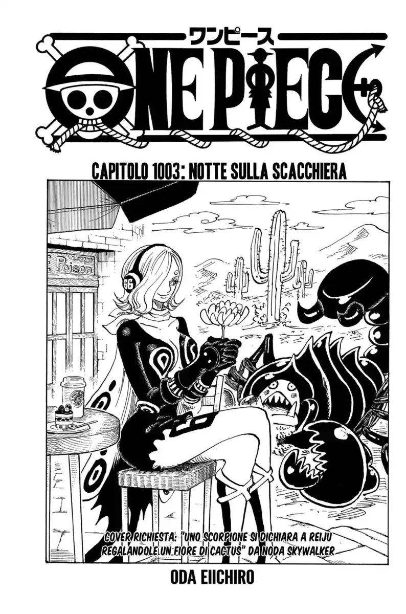 One Piece Capitolo 1003 page 2