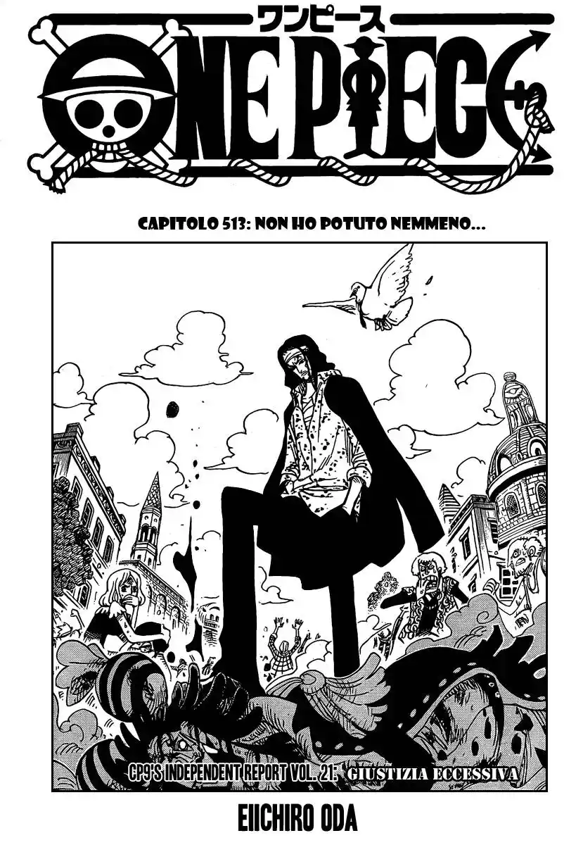 One Piece Capitolo 513 page 1