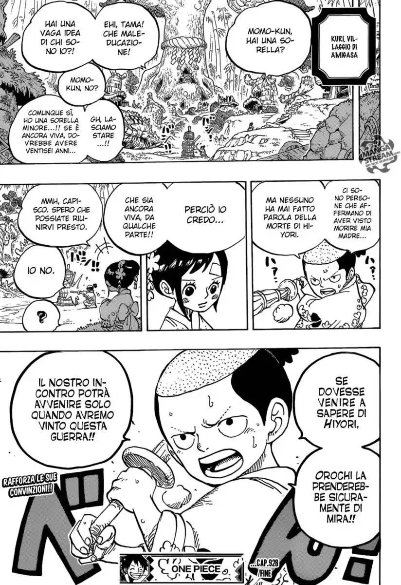 One Piece Capitolo 928 page 17