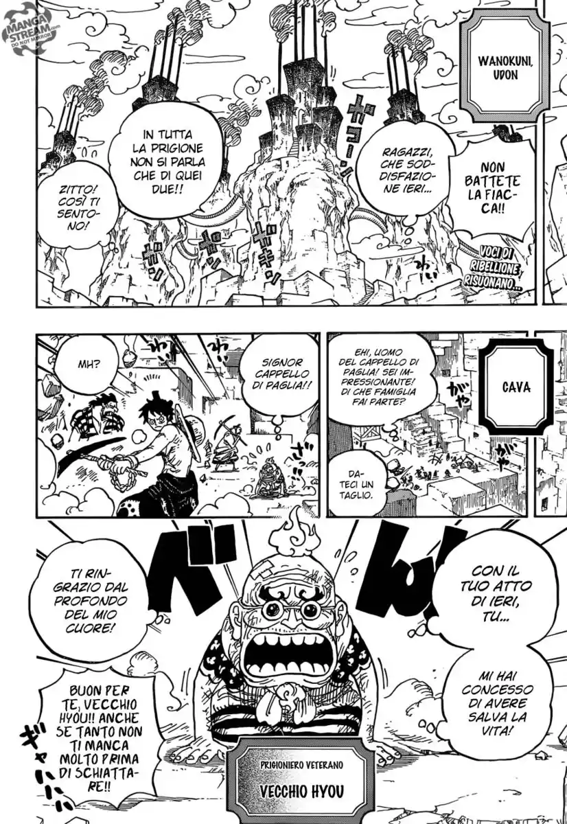 One Piece Capitolo 928 page 3