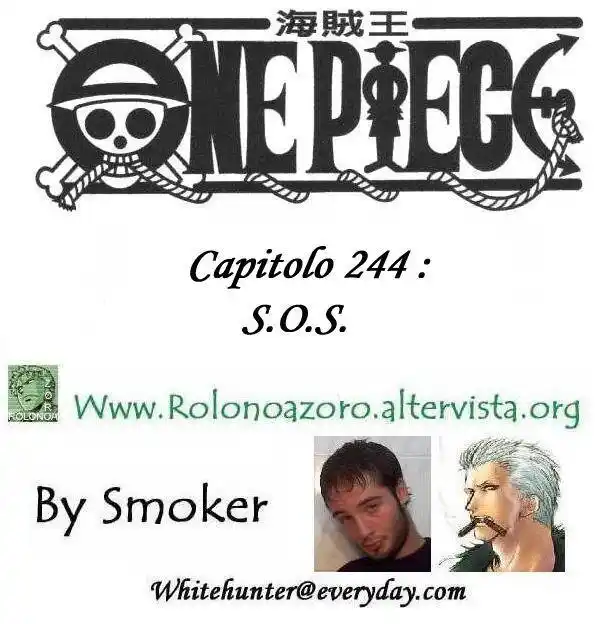 One Piece Capitolo 244 page 1